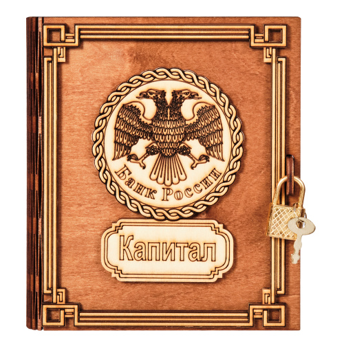 Купить Копилка "Капитал с орлом" окрашенная во Якутске фото 3 Копилка "Капитал с орлом" окрашенная во Якутске фото 3